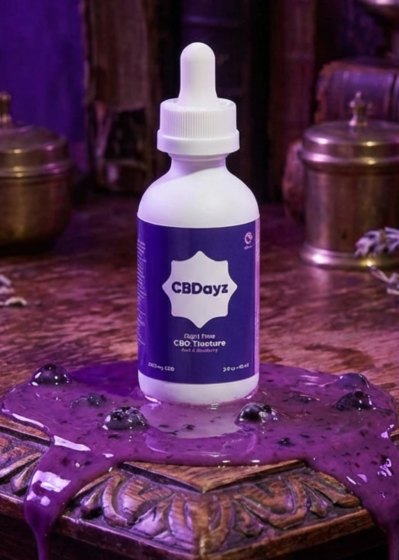 CBDayz Tincture 4000mg -Night Time