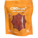 CBDayz --Tangerine Relax & Relief CBD Gummies 625mg