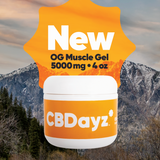 CBDayz OG CBD Muscle Gel